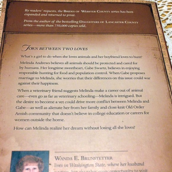 3 for $10 book sale! Amish -  Dear to Me, Wanda E. Brunstetter - Picture 4 of 7
